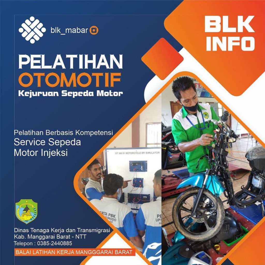 Pelatihan Otomotif BLK Manggarai Barat