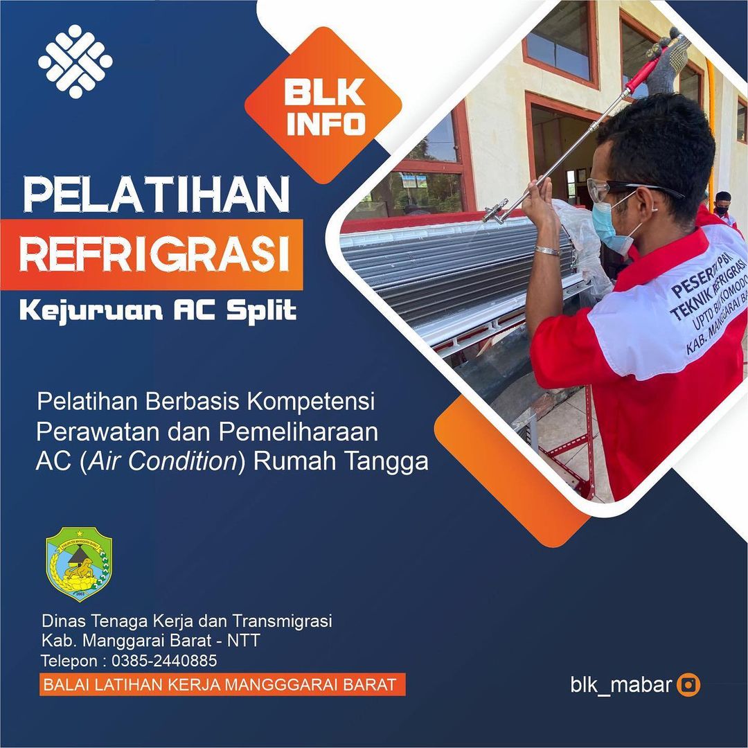 Pelatihan Refrigrasi Kejuruan AC Split